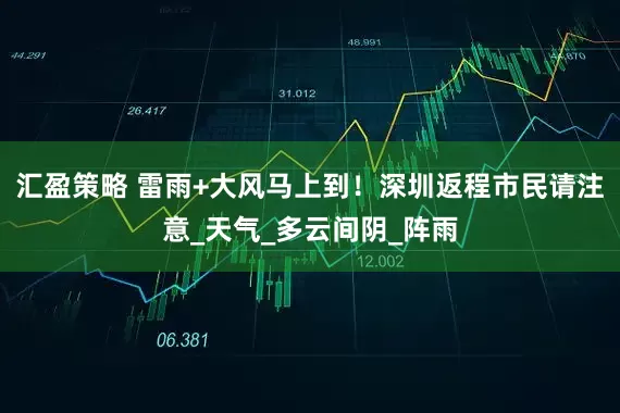 汇盈策略 雷雨+大风马上到！深圳返程市民请注意_天气_多云间阴_阵雨