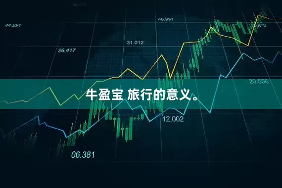 牛盈宝 旅行的意义。